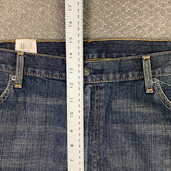 Levi's 550 Relaxed Fit Tapered Leg Jeans Men's 44 x 29 Blue Cotton 01550 2765 - Picture 11 of 14